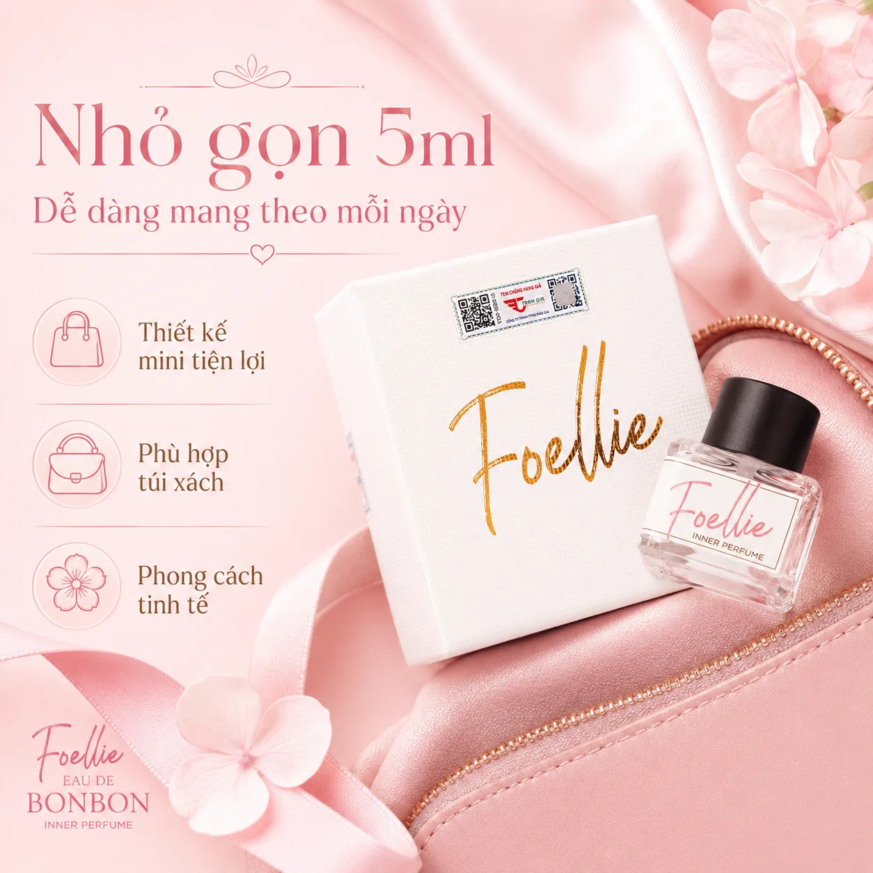 Nước hoa vùng kín Foellie Eau De Bonbon 5ml 3