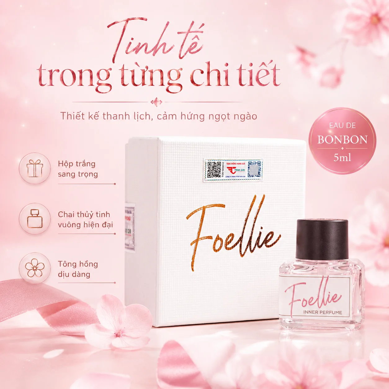 Nước hoa vùng kín Foellie Eau De Bonbon 5ml 4