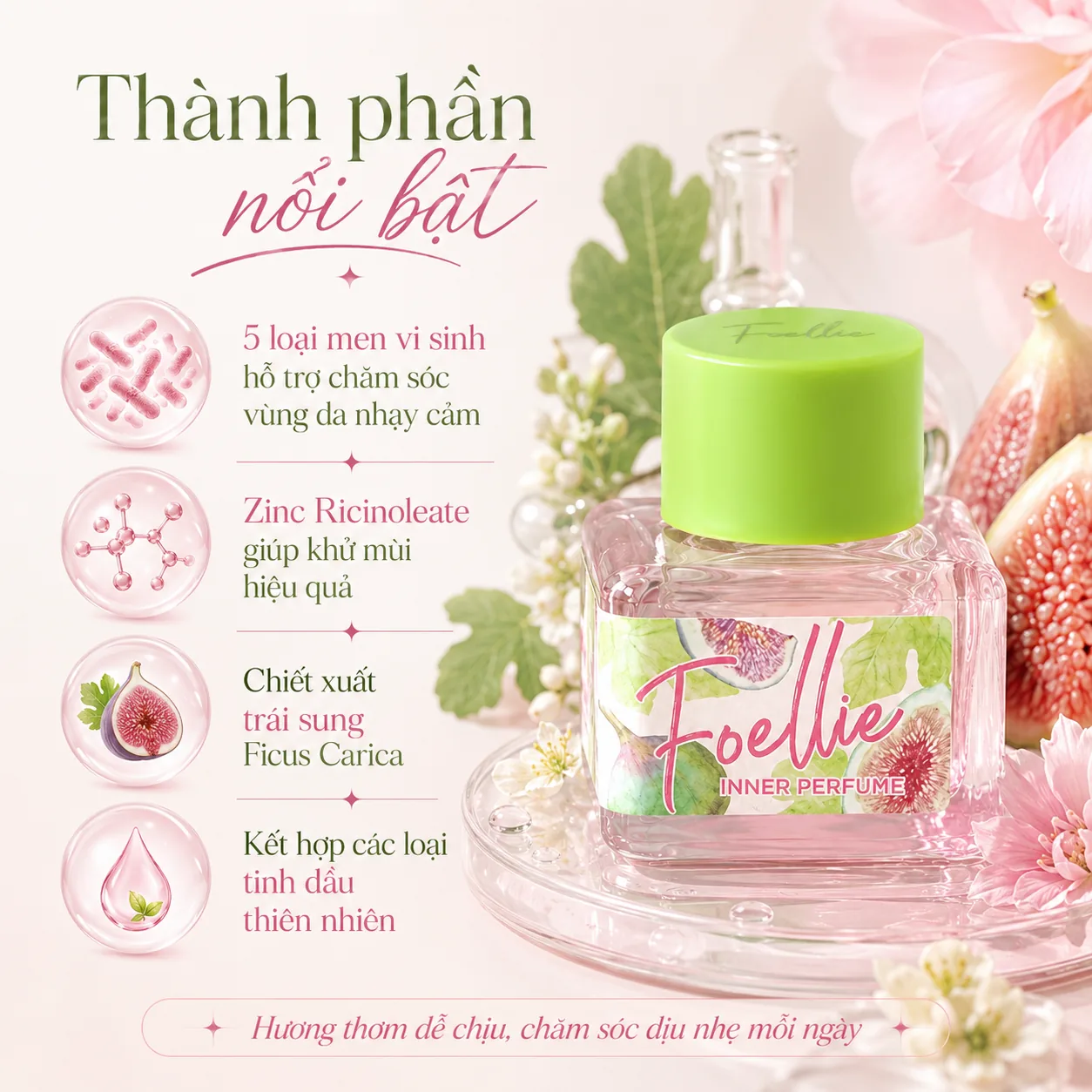 Nước hoa vùng kín Foellie Eau De Summer Fig 5ml 3