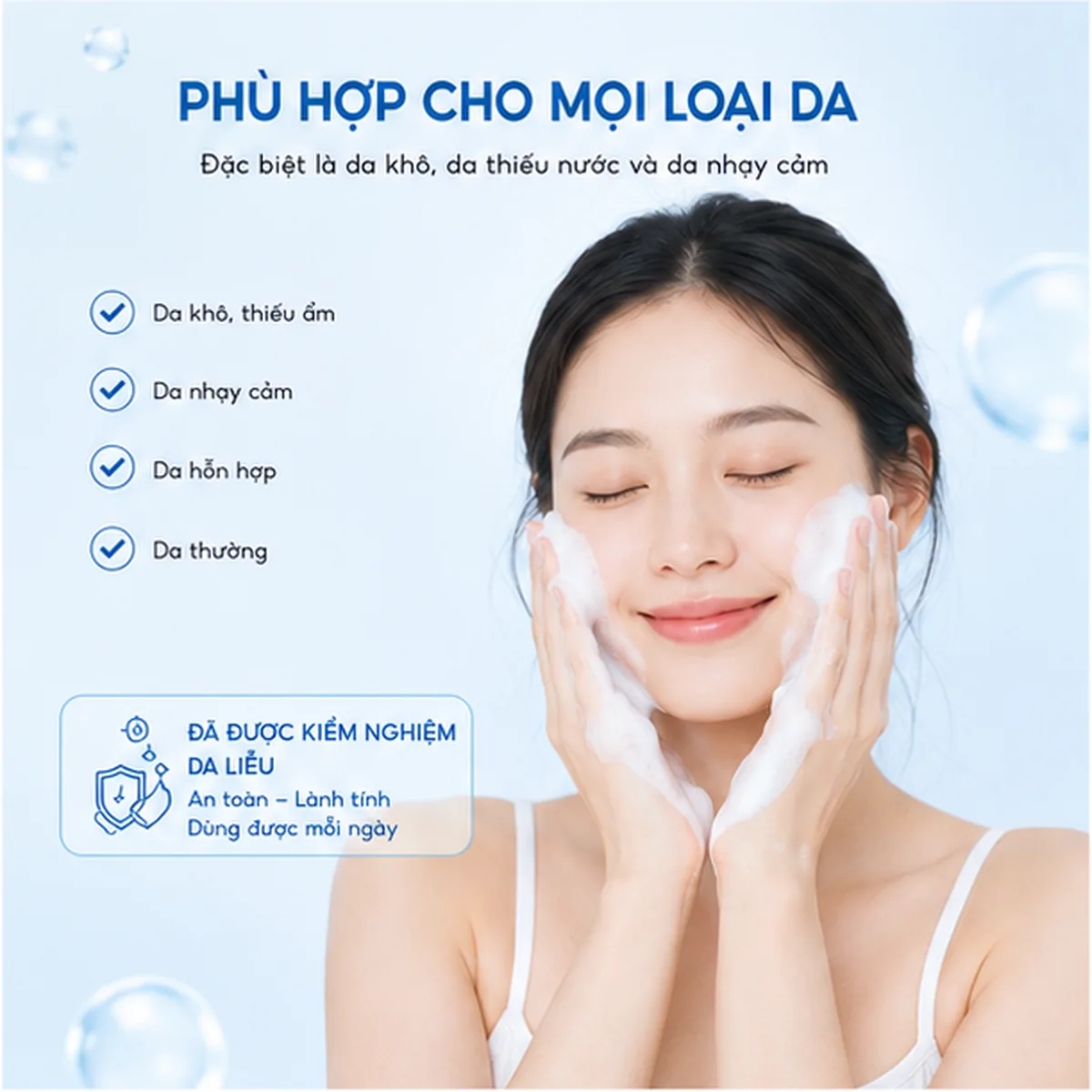 Sữa rửa mặt Hada Labo Advanced Nourish Hyaluronic Acid Cleanser 80g 4