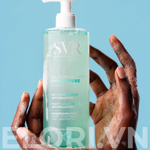 Sữa Rửa Mặt SVR Dạng Gel Dành Cho Da Thường & Nhạy Cảm 2 Gel Rửa Mặt Cho Da Nhạy Cảm SVR Physiopure Gelee Moussante 400ml