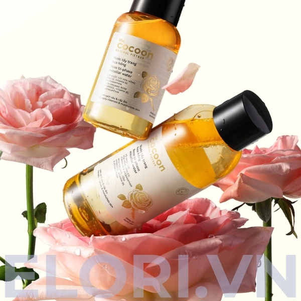 Nước Tẩy Trang Cocoon Hoa Hồng - Rose Bi-Phase Micellar Water 2 Nước Tẩy Trang Cocoon Hoa Hồng - Rose Bi-Phase Micellar Water