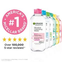 Nước Tẩy Trang Garnier Dành Cho Da Nhạy Cảm 15 Nước Tẩy Trang Garnier Hồng Dành Cho Da Nhạy Cảm Micellar Cleansing Water All-in-1