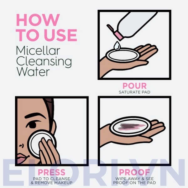 Nước Tẩy Trang Garnier Dành Cho Da Nhạy Cảm 6 Nước Tẩy Trang Garnier Hồng Dành Cho Da Nhạy Cảm Micellar Cleansing Water All-in-1