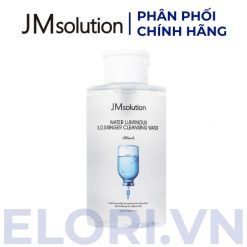 Nước Tẩy Trang JMsolution Hỗ Trợ Làm Dịu & Kháng Viêm Water Luminous SOS Ringer Cleansing Water Black
