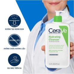 Sữa rửa mặt Cerave dành cho da khô
