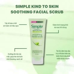 Tẩy Tế Bào Chết Simple - Kind To Skin Soothing Facial Scrub 3 Tẩy Tế Bào Chết Simple Kind To Skin Soothing Facial Scrub