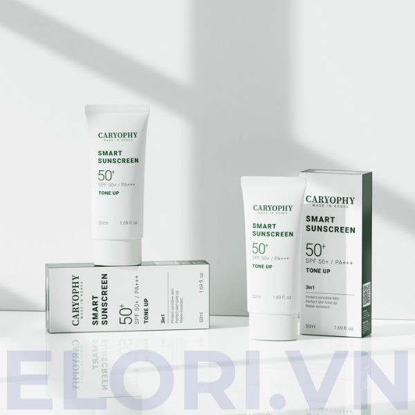 Kem Chống Nắng Caryophy Nâng Tông - Smart Sunsccreen Tone Up 5 Kem Chống Nắng Caryophy Nâng Tông - Smart Sunsccreen Tone Up