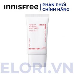 Kem Chống Nắng Innisfree Nâng Tông Mỏng Nhẹ, Giúp Da Căng Mướt