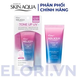 Kem Chống Nắng Skin Aqua Tím - Tone Up UV Essence