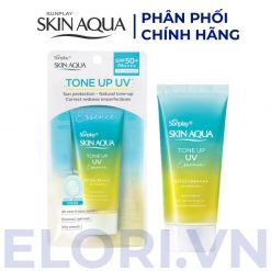 Kem Chống Nắng Skin Aqua Xanh Bạc Hà - Tone Up UV Essence Mint Green