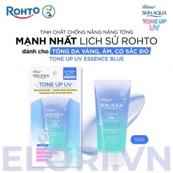 Kem Chống Nắng Skin Aqua Xanh - Tone Up UV Essence Blue
