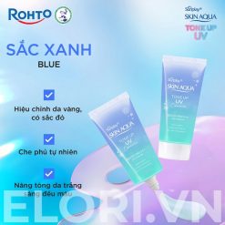 Kem Chống Nắng Skin Aqua Xanh - Tone Up UV Essence Blue