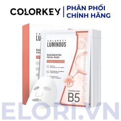 Mặt Nạ Colorkey Luminous Hỗ Trợ Cấp Ẩm, Dưỡng Da Căng Mịn - Regenerating Facial Mask
