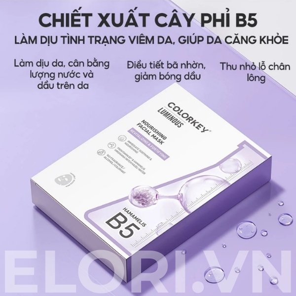 Mặt Nạ Colorkey B5 Luminous Hồi Phục Làn Da - Nourishing Facial Mask 2 Mặt Nạ Colorkey Luminous Hồi Phục Làn Da - Nourishing Facial Mask