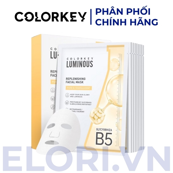 Mặt Nạ Colorkey B5 Luminous Thảo Dược Đông Y - Replenishing Facial Mask 1 Mặt Nạ Colorkey Luminous Thảo Dược Đông Y - Replenishing Facial Mask