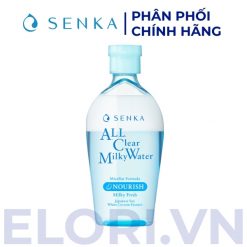 Nước Sữa Tẩy Trang Senka 2 Lớp - All Clear Milky Water