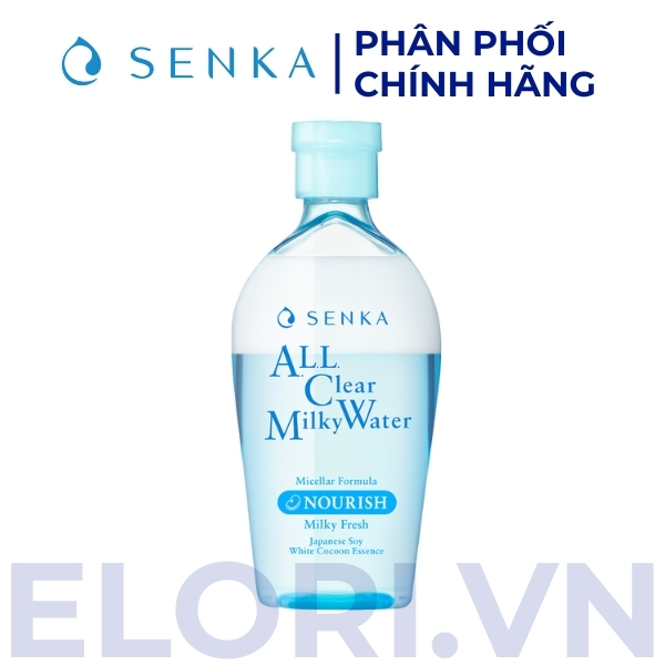 Nước Sữa Tẩy Trang Senka 2 Lớp - All Clear Milky Water 1 Nước Sữa Tẩy Trang Senka 2 Lớp - All Clear Milky Water