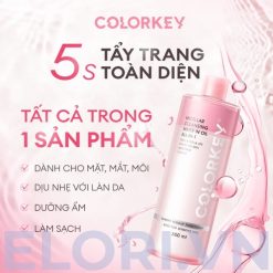 Nước Tẩy Trang COLORKEY Phù Hợp Mọi Loại Da - Micellar Cleansing Water In Oil All-In-1