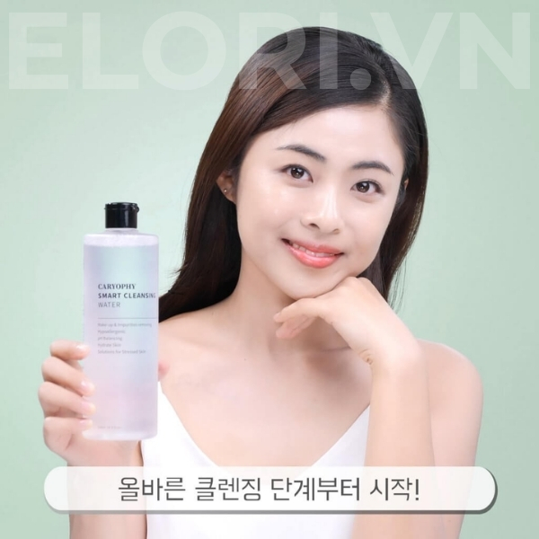 Nước Tẩy Trang Caryophy Thông Minh - Smart Cleansing Water 4 Nước Tẩy Trang Caryophy Thông Minh - Smart Cleansing Water