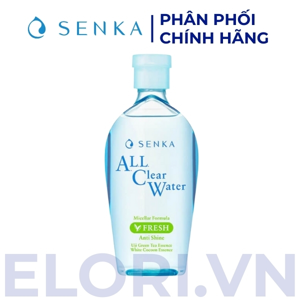 Nước Tẩy Trang Senka Micellar Giảm Bóng Nhờn 0% Cồn - All Clear Water Fresh 1 Nước Tẩy Trang Senka Micellar Giảm Bóng Nhờn 0% Cồn - All Clear Water Fresh