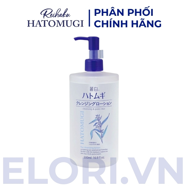 Nước Tẩy Trang Reihaku Hatomugi Làm Sạch Da, Thông Thoáng Lỗ Chân Lông - Cleansing & Pore Clear Lotion 1 Nước tẩy trang Reihaku Hatomugi Cleansing & Pore Clear Lotion