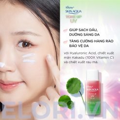Sữa Chống Nắng Skin Aqua Hồng – Tone Up UV Milk Rose