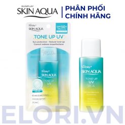 Sữa Chống Nắng Skin Aqua Xanh Bạc Hà – Tone Up UV Milk Mint Green