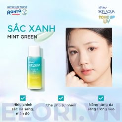 Sữa Chống Nắng Skin Aqua Xanh Bạc Hà – Tone Up UV Milk Mint Green 9 Sữa Chống Nắng Skin Aqua Xanh Bạc Hà – Tone Up UV Milk Mint Green