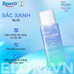 Sữa Chống Nắng Skin Aqua Xanh – Tone Up UV Milk Blue 10 Sữa Chống Nắng Skin Aqua Xanh – Tone Up UV Milk Blue