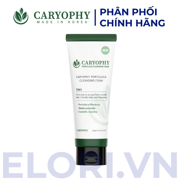 Sữa Rửa Mặt Caryophy Sạch Sâu - Portulaca Cleansing Foam 1 Sữa Rửa Mặt Caryophy Sạch Sâu - Portulaca Cleansing Foam