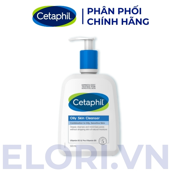 Sữa Rửa Mặt Cetaphil Dành Cho Da Dầu & Nhạy Cảm - Oily Skin Cleanser 1 Sữa Rửa Mặt Cetaphil Dành Cho Da Dầu Nhạy Cảm - Oily Skin Cleanser