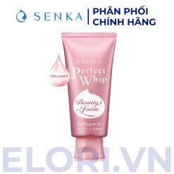Sữa Rửa Mặt Đàn Hồi Mướt Mịn - Senka Perfect Whip Collagen In