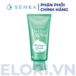 Sữa Rửa Mặt Senka Giảm Mụn - Perfect Whip Acne Care