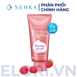 Sữa Rửa Mặt Senka Sáng Hồng Mướt Mịn - Perfect Whip Berry