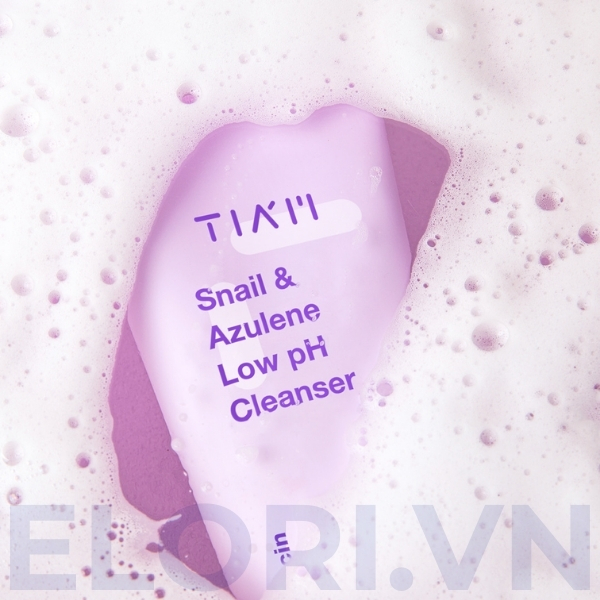 Sữa Rửa Mặt Tiam Ốc Sên - Snail & Azulene Low pH Cleanser 2 Sữa Rửa Mặt Tiam Ốc Sên - Snail & Azulene Low pH Cleanser