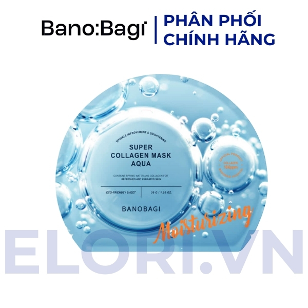 Mặt Nạ Banobagi Collagen Dưỡng Ẩm - Super Collagen Mask Aqua 1 Mặt Nạ Banobagi Collagen Dưỡng Ẩm - Super Collagen Mask Aqua