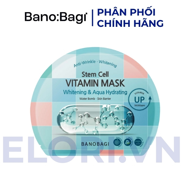 Mặt Nạ Banobagi Dưỡng Trắng Và Cấp Nước - Stem Cell Vitamin Mask Whitening & Aqua Hydrating 1 Mặt Nạ Banobagi Dưỡng Trắng Và Cấp Nước - Stem Cell Vitamin Mask Whitening & Aqua Hydrating