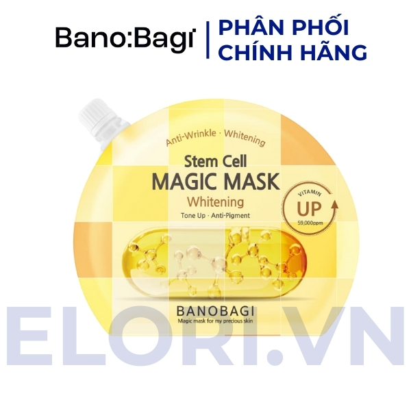 Mặt Nạ Banobagi Dưỡng Trắng Và Nâng Tông Da - Stem Cell Vitamin Mask Whitening & Tone Up 1 Mặt Nạ Banobagi Dưỡng Trắng Và Nâng Tông Da - Stem Cell Vitamin Mask Whitening & Tone Up