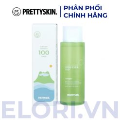 Nước Hoa Hồng Prettyskin Chiết Xuất Rau Má Cica - The Pure Jeju Cica 100 Toner
