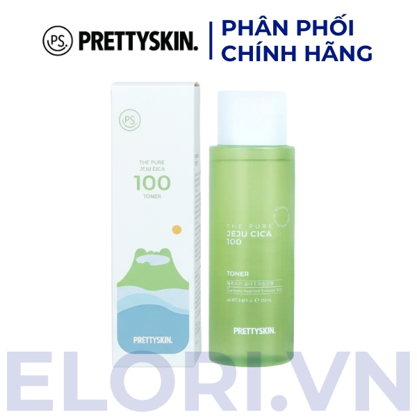 Nước Hoa Hồng Prettyskin Chiết Xuất Rau Má Cica - The Pure Jeju Cica 100 Toner 1 Nước Hoa Hồng Prettyskin Chiết Xuất Rau Má Cica - The Pure Jeju Cica 100 Toner