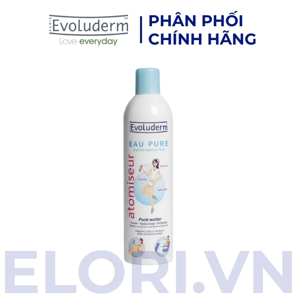 Xịt Khoáng Evoluderm Nước Tinh Khiết - Eau Pure 1 Xịt Khoáng Evoluderm
